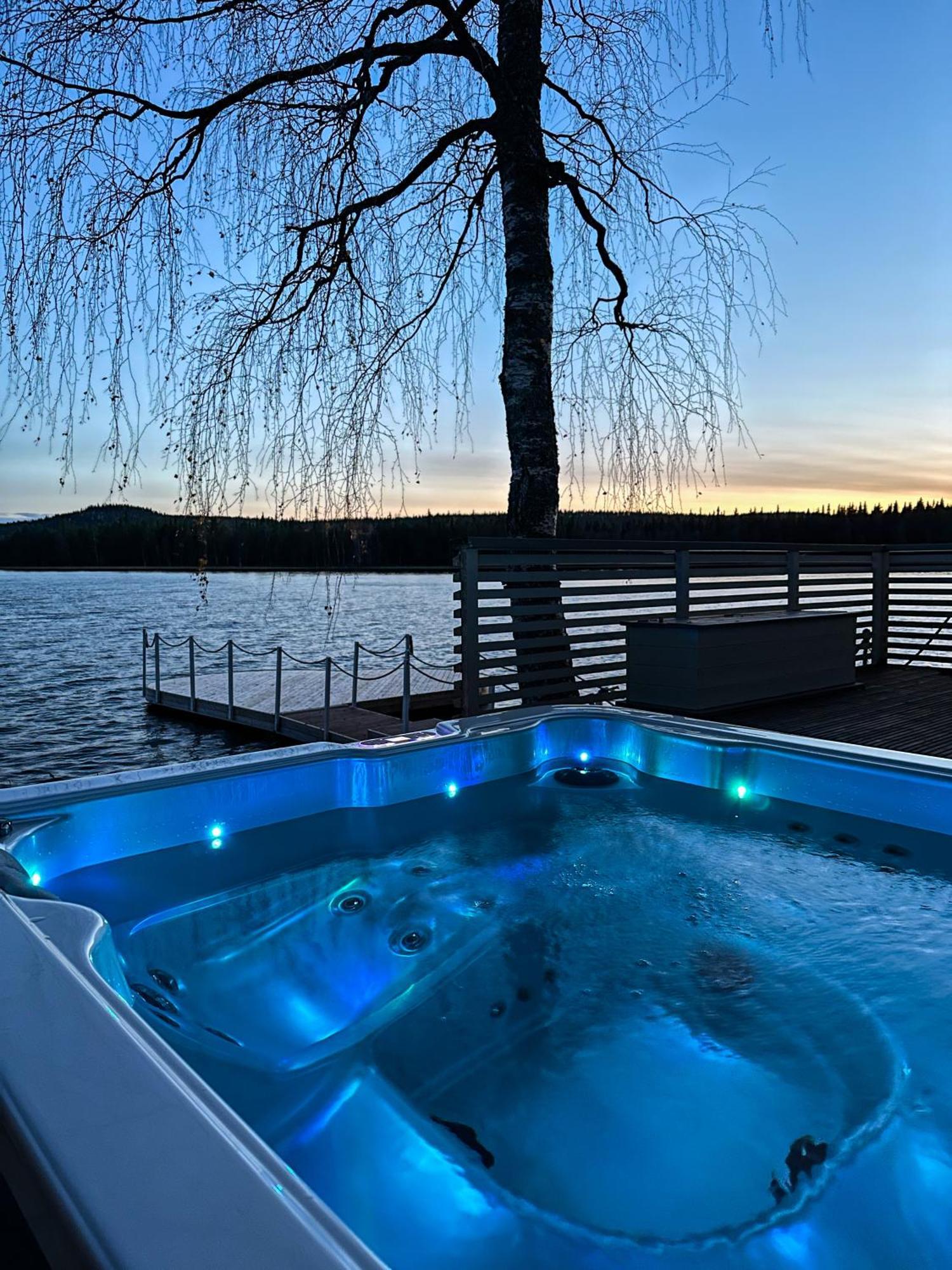 Luxurious Villa Kinos With Jacuzzi Рованіемі Екстер'єр фото